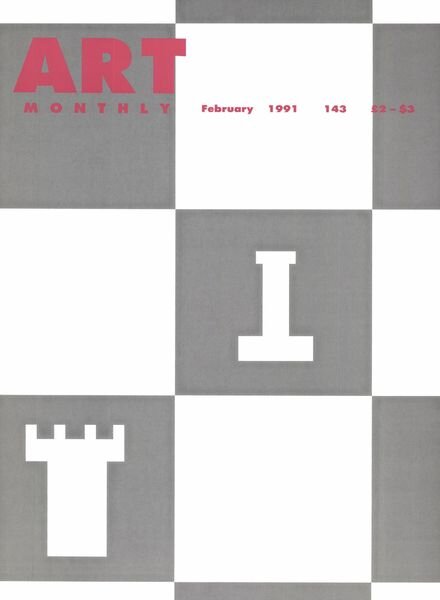 Art Monthly – February 1991 Cover