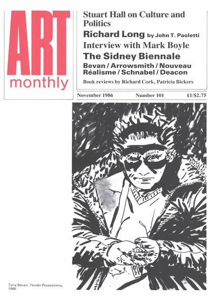 Art Monthly – November 1986 Cover