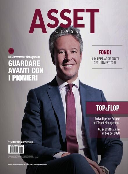 Asset – Luglio-Agosto 2020 Cover