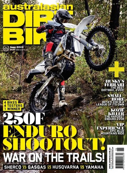 Australasian Dirt Bike – June 2022 Cover