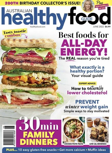 Australian Healthy Food Guide – June 2022 Cover