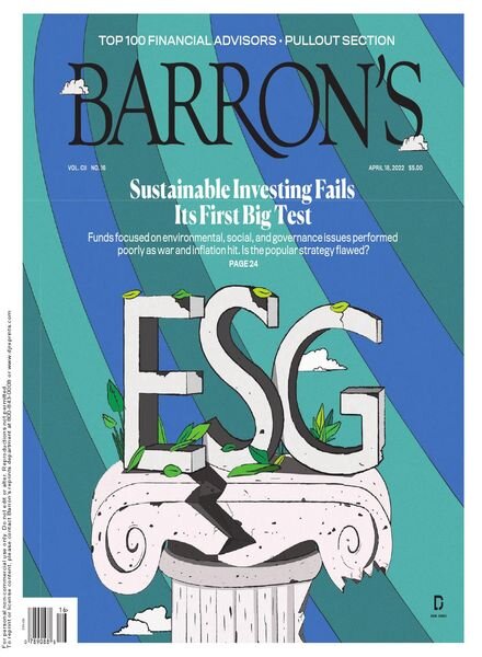 Barron’s – April 18 2022 Cover