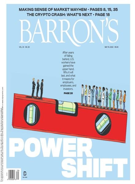 Barron’s – May 16 2022 Cover