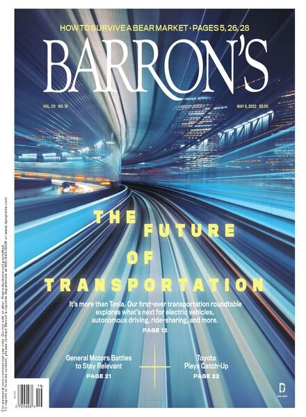 Barron’s – May 9 2022 Cover