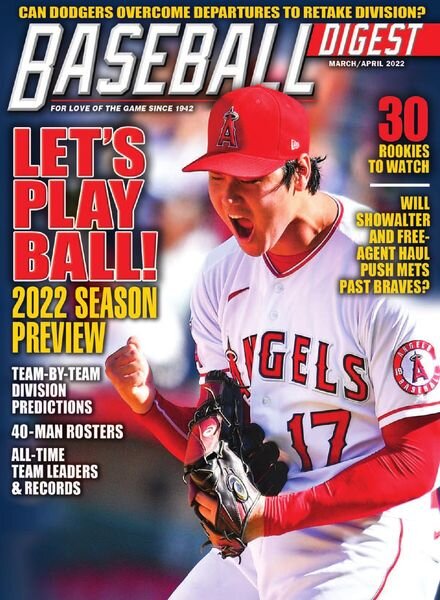Baseball Digest – March-April 2022 Cover