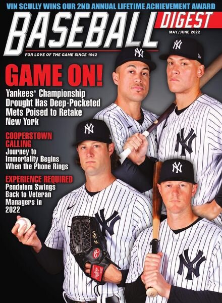 Baseball Digest – May-June 2022 Cover