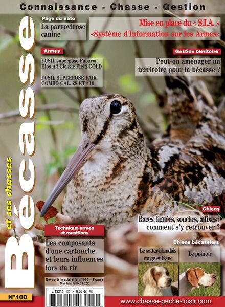 Becasse et ses Chasses – Mai-Juillet 2022 Cover