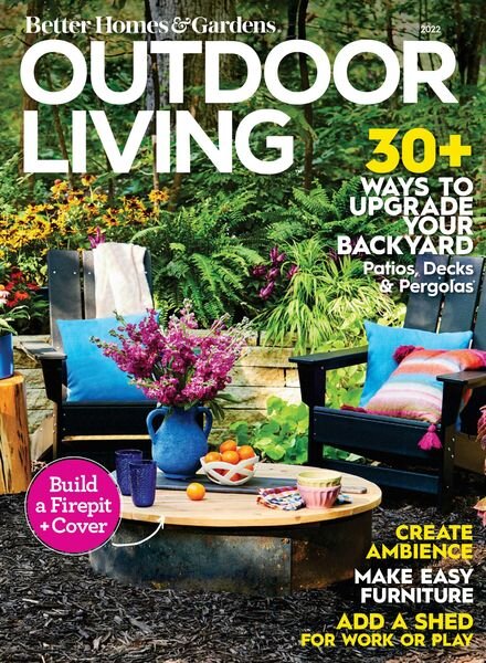 Better Homes & Gardens Outdoor Living – April 2022 Cover