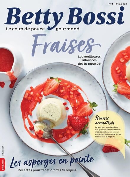 Betty Bossi edition francaise – mai 2022 Cover