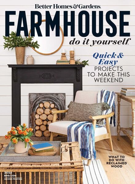 BH&G Farmhouse Do It Yourself – April 2022 Cover