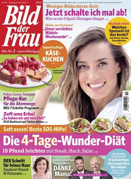Bild der Frau – 06 Mai 2022 Cover