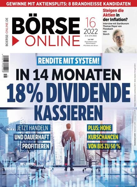Borse Online – 21 April 2022 Cover