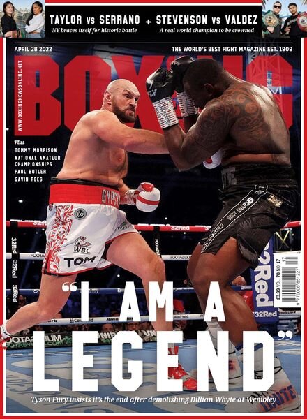 Boxing News – April 28 2022 Cover