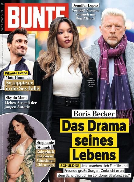 BUNTE – 13 April 2022 Cover