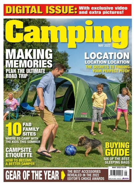 Camping – May 2022 Cover