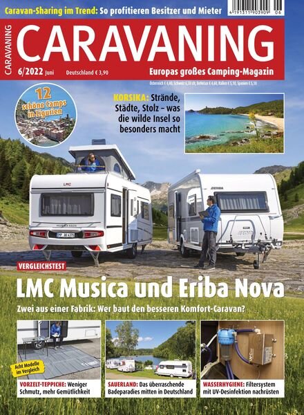 Caravaning – Juni 2022 Cover