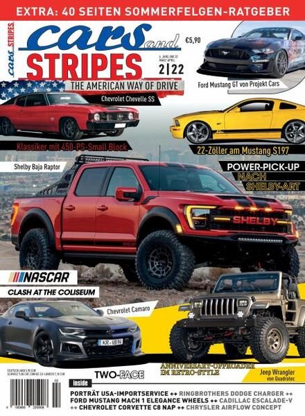 Cars & Stripes – April 2022 Cover
