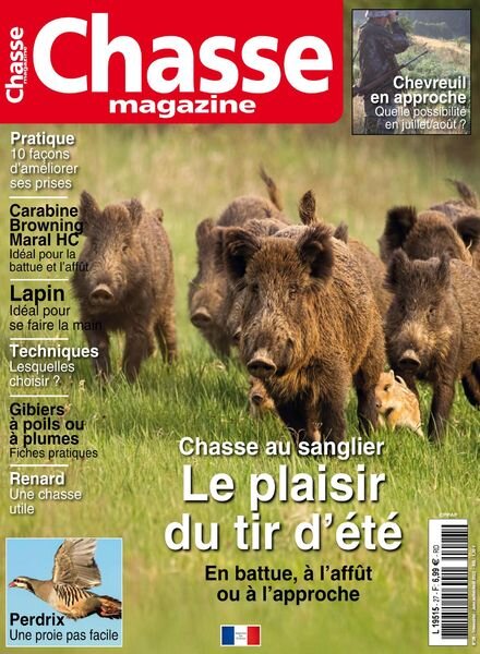 Chasse Magazine – Juin-Aout 2022 Cover