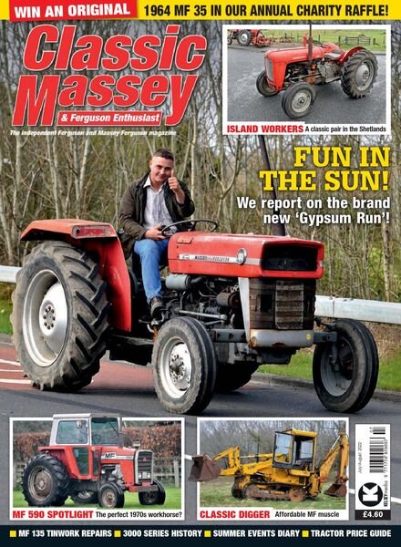 Classic Massey & Ferguson Enthusiast – July 2022 Cover