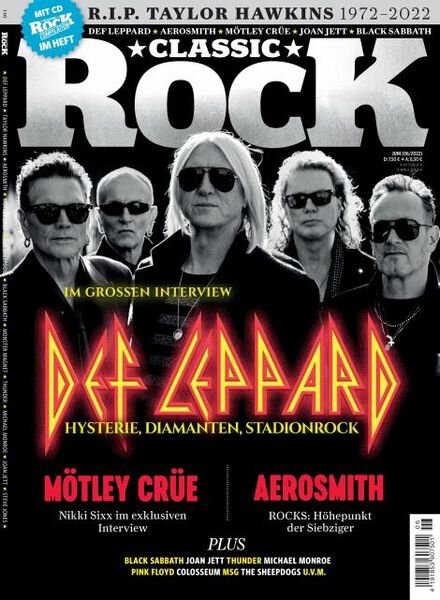 Classic Rock Germany – Juni 2022 Cover