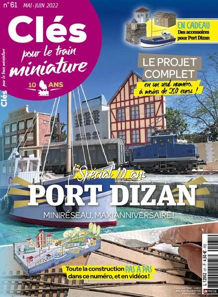 Cles pour le train miniature – mai-juin 2022 Cover