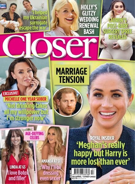 Closer UK – 04 May 2022 Cover
