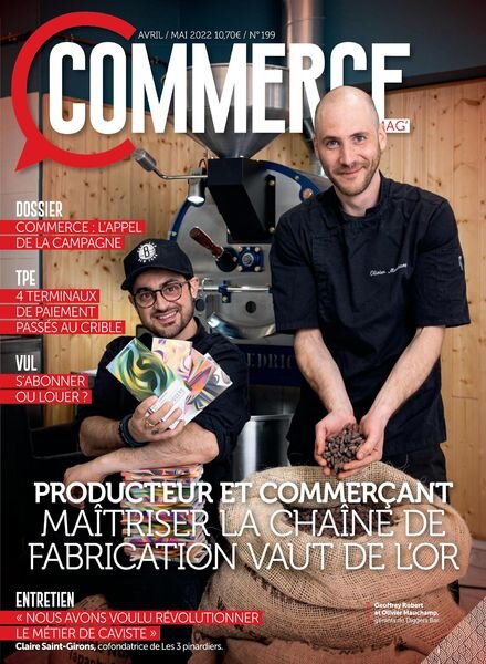 Commerce Magazine – Avril-Mai 2022 Cover