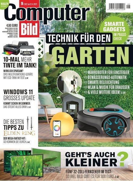 Computer Bild Germany – 22 April 2022 Cover