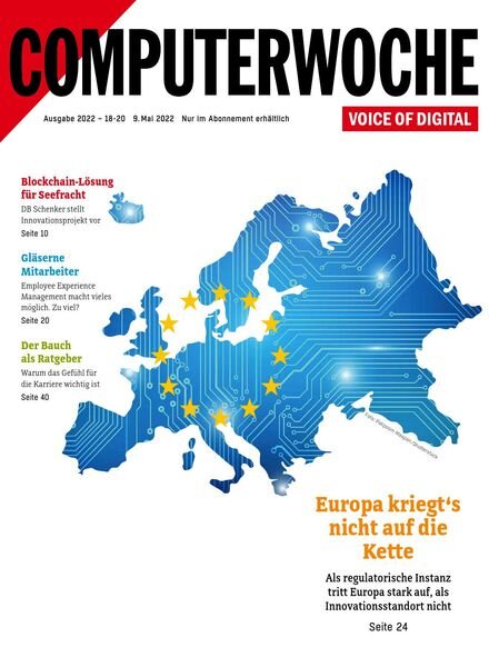Computerwoche – 9 Mai 2022 Cover