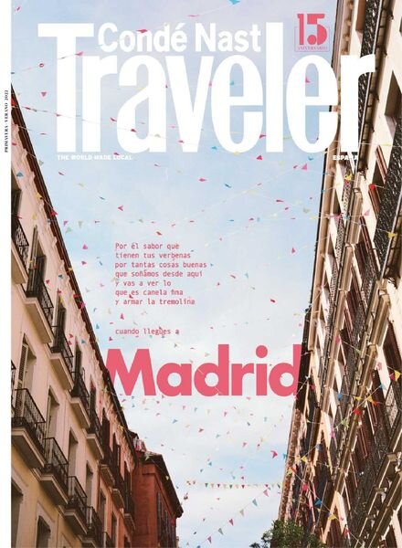 Conde Nast Traveler Espana – mayo 2022 Cover