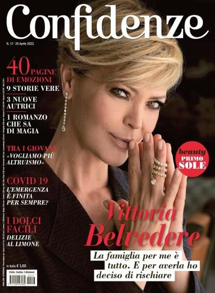 Confidenze – 26 aprile 2022 Cover