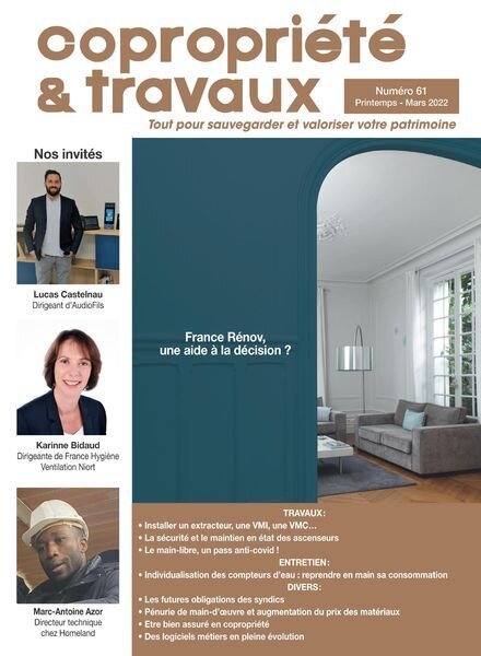 Copropriete & Travaux – Mars 2022 Cover