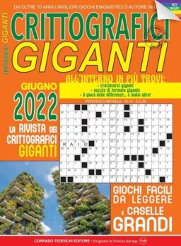 Crittografici Giganti – giugno 2022