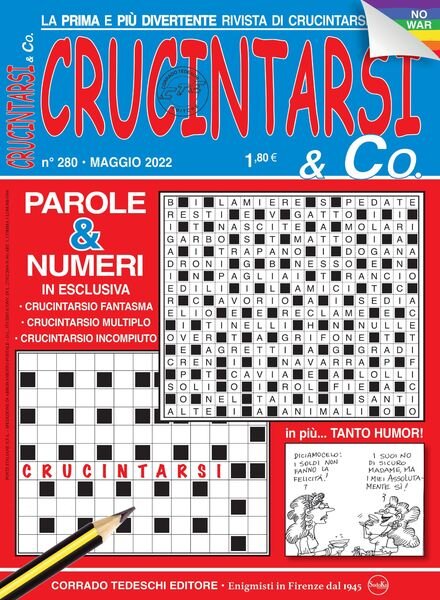 Crucintarsi & Co – maggio 2022 Cover