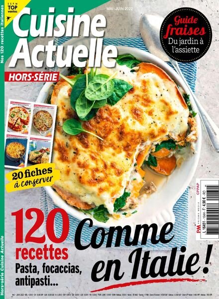 Cuisine Actuelle – Hors-Serie – Mai-Juin 2022 Cover