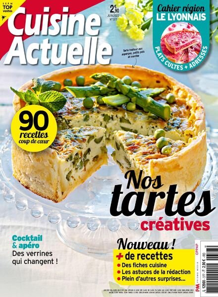 Cuisine Actuelle – Juin 2022 Cover