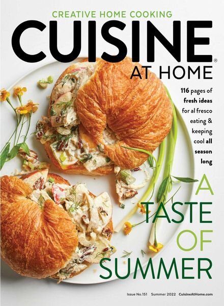 Cuisine at Home – July 2022 Cover