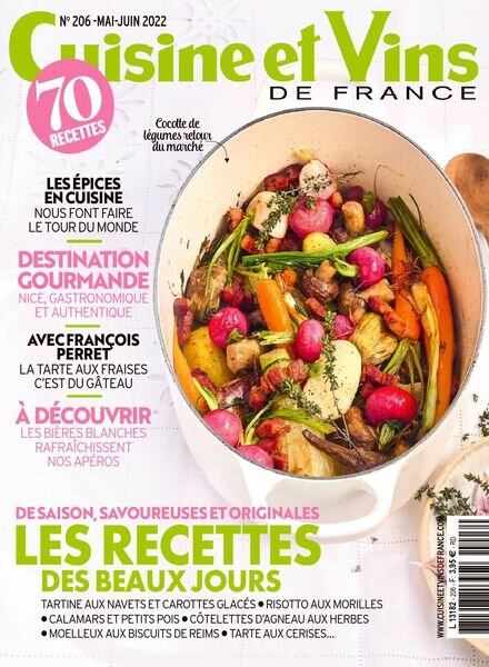 Cuisine et Vins de France – mai 2022 Cover
