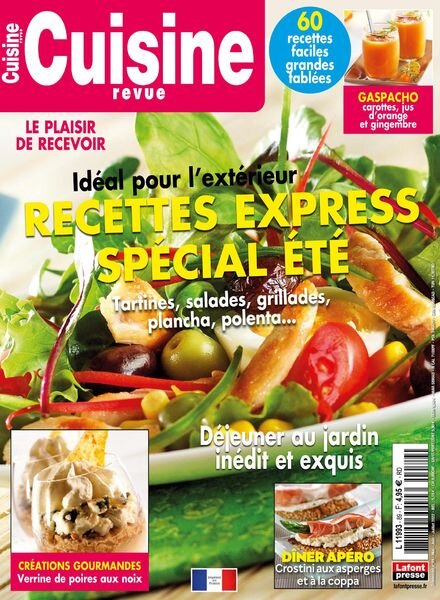 Cuisine Revue – Mai-Juillet 2022 Cover