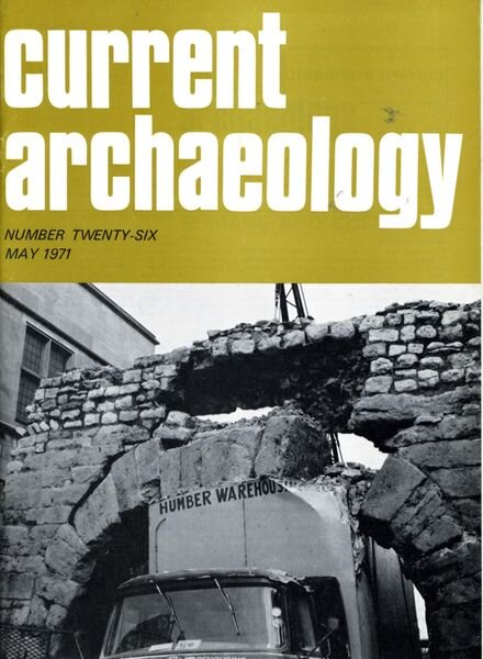 Current Archaeology – Issue 26 Cover