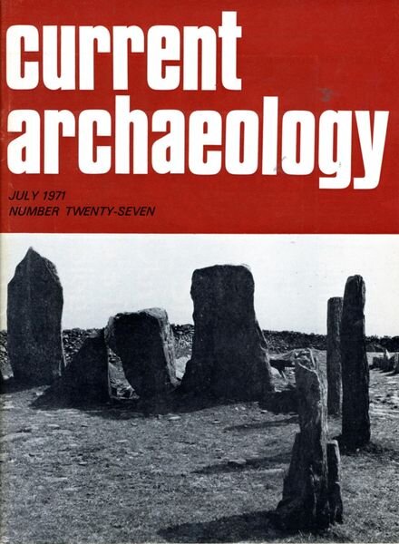 Current Archaeology – Issue 27 Cover