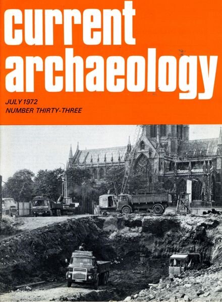 Current Archaeology – Issue 33 Cover