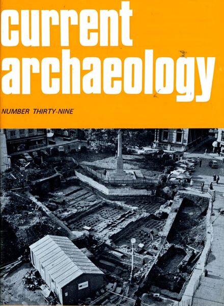 Current Archaeology – Issue 39 Cover