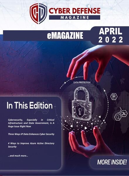 Cyber Defense Magazine – April 2022 Cover