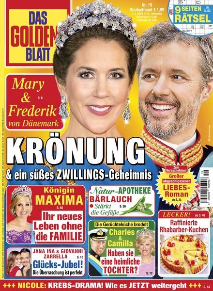 Das Goldene Blatt – 07 Mai 2022 Cover