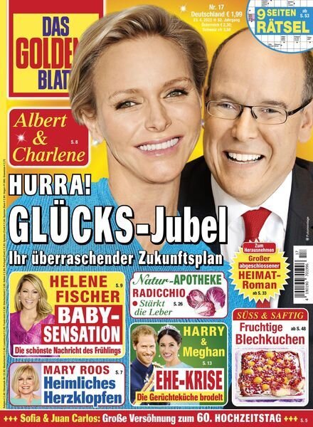 Das Goldene Blatt – 23 April 2022 Cover