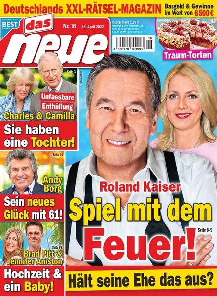 Das Neue – 16 April 2022 Cover