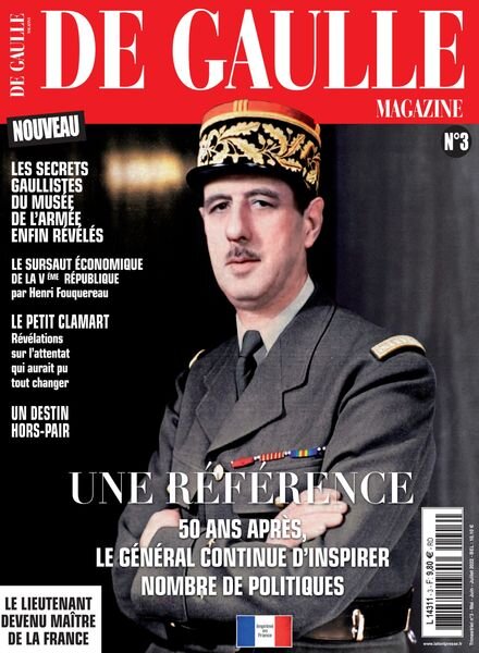 De Gaulle Magazine – Mai-Juillet 2022 Cover