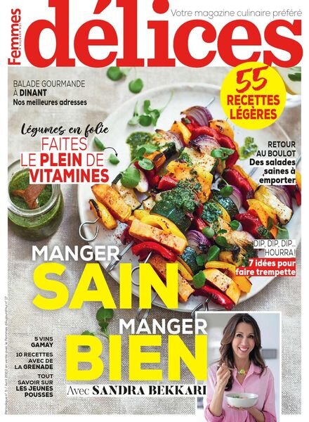 Delices de Femmes d’Aujourd’hui – Avril 2022 Cover