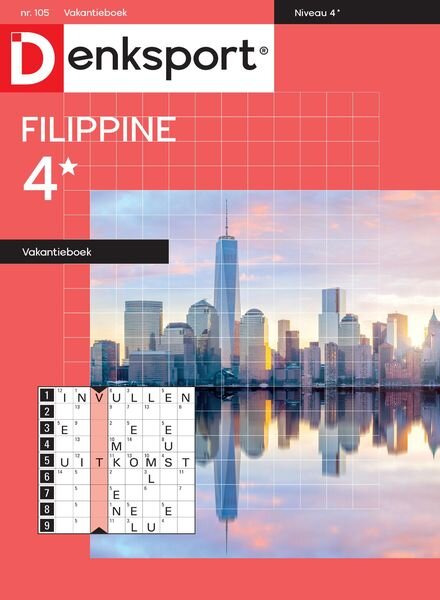 Denksport Filippine 4 Vakantieboek – mei 2022 Cover